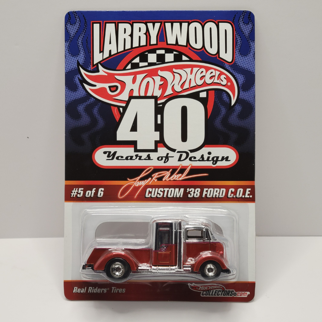 Hot Wheels - Larry Wood 40 Years Of Design - Custom '38 Ford C.O.E. /5000