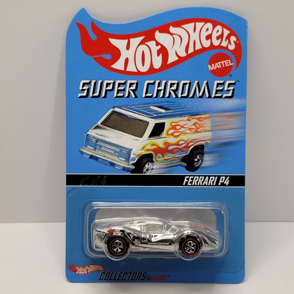 Hot Wheels Red Line Club - Super Chromes - Ferrari P4 /12500
