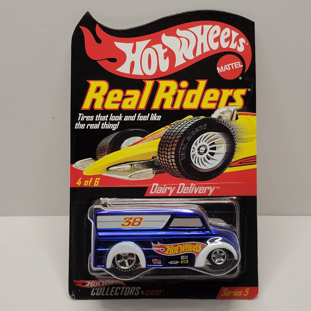 Hot Wheels Red Line Club - Real Riders Series 5 - Dairy Delivery /11000