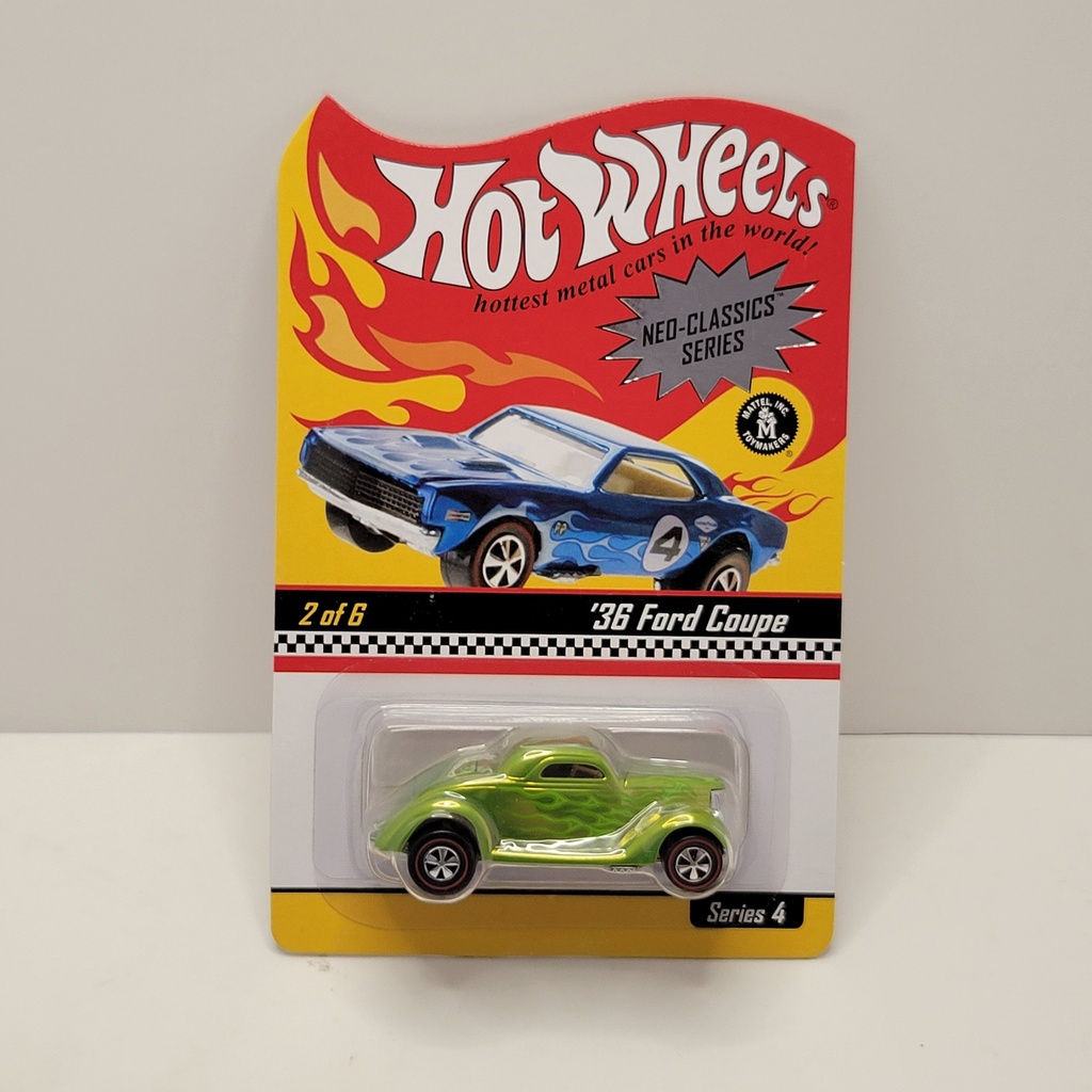 Hot Wheels Red Line Club - Neo-Classics Series 4 - '36 Ford Coupe /11000
