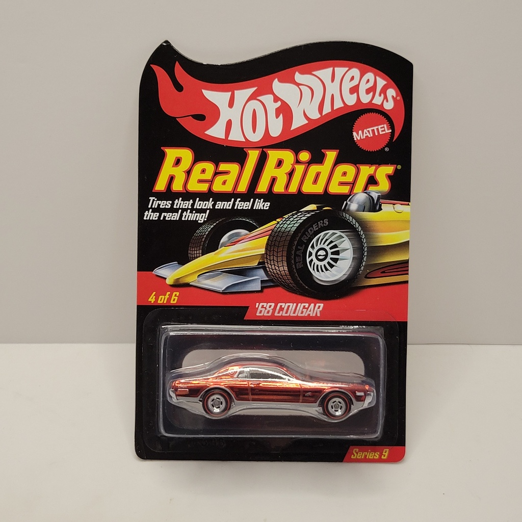 Hot Wheels Red Line Club - Real Riders Series 9 - '68 Cougar /5000