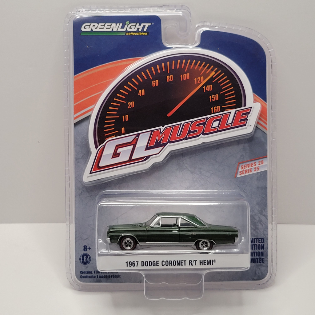 Greenlight - GL Muscle Series 25 - 1967 Dodge Coronet R/T Hemi 1/64