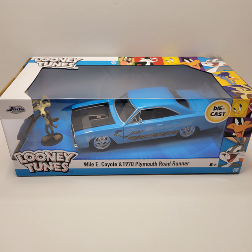 Jada Hollywood Rides - Wile E. Coyote & 1970 Plymouth Road Runner 1/24