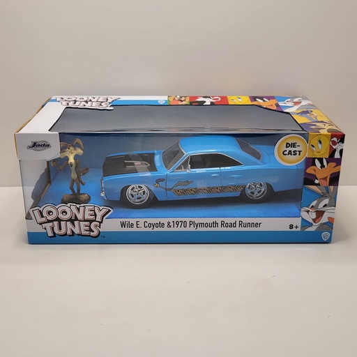 Jada Hollywood Rides - Wile E. Coyote & 1970 Plymouth Road Runner 1/24
