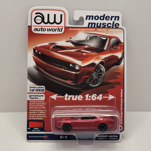 Auto World - 2018 Dodge Challenger Hellcat 1/64