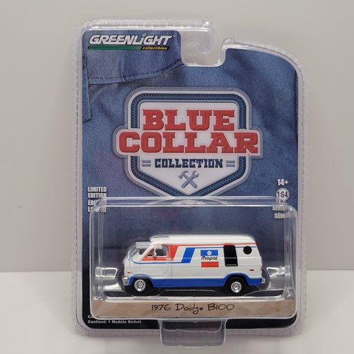 Greenlight - Blue Collar Collection Series 9 - Dodge B-100 Mopar 1/64