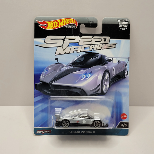 Hot Wheels Premium - Speed Machines - Pagani Zonda R 3/5