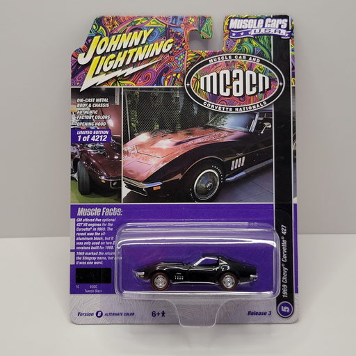Johnny Lightning Muscle Cars - 1969 Chevy Corvette 427 1/64