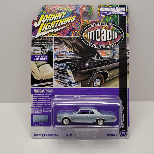 Johnny Lightning Muscle Cars - 1965 Pontiac GTO 1/64