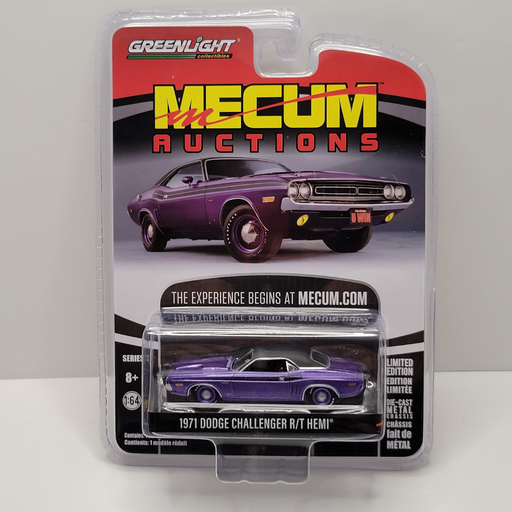 Greenlight - Mecum Auctions Series 3 - 1971 Dodge Challenger R/T 1/64