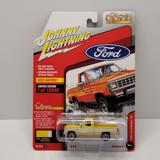 Johnny Lightning Classic Gold - 1983 Ford Ranger XL 1/64
