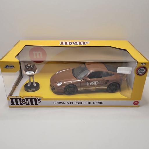Jada Hollywood Rides - Brown M&M & Porsche 911 Turbo 1/24