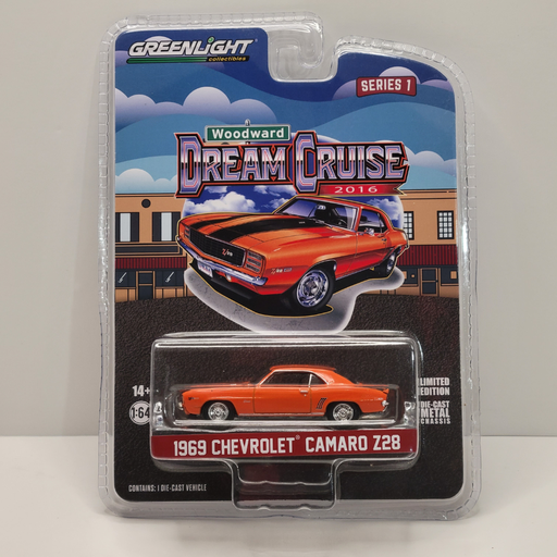 Greenlight - Woodward Dream Cruise Series 1 - 1969 Chevrolet Camaro Z28 1/64