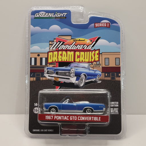Greenlight - Woodward Dream Cruise Series 1 - 1967 Pontiac Gto Convertible 1/64