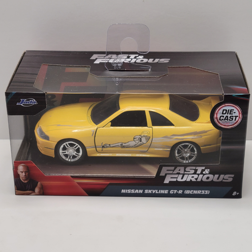 Jada Fast & Furious - Nissan Skyline GT-R (BCNR33) 1/32