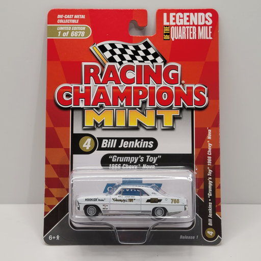 Racing Champions Mint - Bill Jenkins 1966 Chevy Nova 1/64