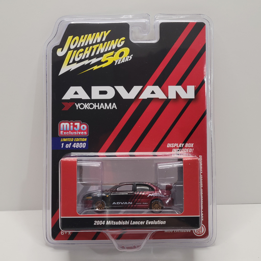 Johnny Lightning 50 Years - 2004 Mitsubishi Lancer Evolution 1/64