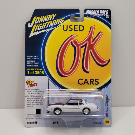 Johnny Lightning Muscle Cars - 1980 Chevy Monte Carlo 1/64