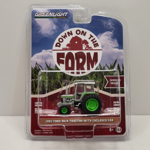 Greenlight - Down Of The Farm Series 5 - 1992 Ford 5610 Tractor With Enclosed Cab 1/64