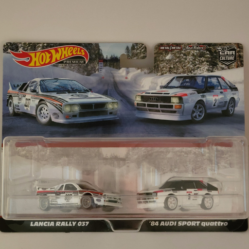 Hot Wheels Premium - Duo Pack - Lancia Rally 037 / '84 Audi Sport Quattro