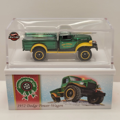 Hot Wheels Red Line Club - 2023 Holiday Car - 1952 Dodge Power Wagon /30000