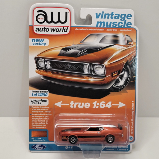 Auto World - 1973 Ford Mustang Mach 1 1/64