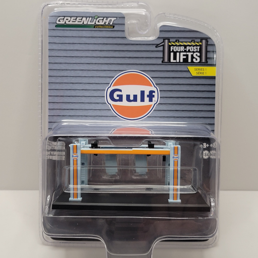 Greenlight - Four-Post Lifts Series 1 - Gulf 1/64