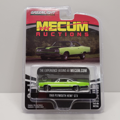 Greenlight - Mecum Auctions Series 4 - 1969 Plymouth Hemi GTX 1/64
