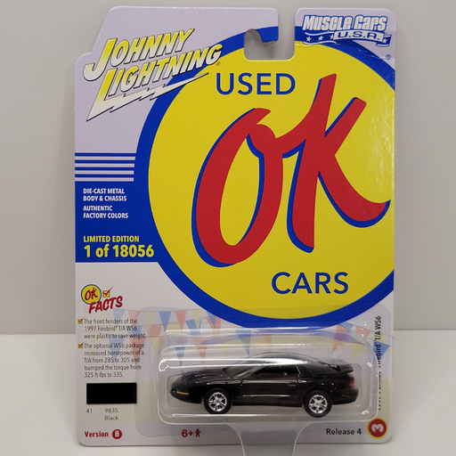 Johnny Lightning Muscle Cars - 1997 Pontiac Firebird T/A WS6 1/64