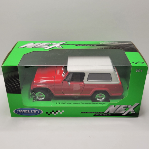 Welly - 1967 Jeep Jeepster Commando Station Wagon 1/24