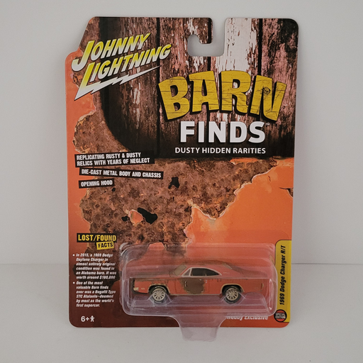 Johnny Lightning Barn Finds - 1969 Dodge Charger R/T 1/64