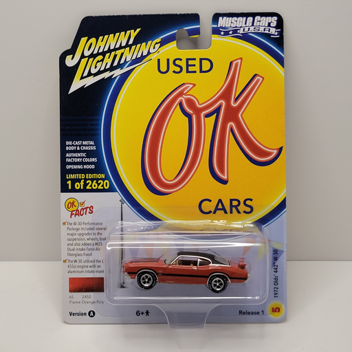 Johnny Lightning Muscle Cars - 1972 Olds 442 W-30 1/64