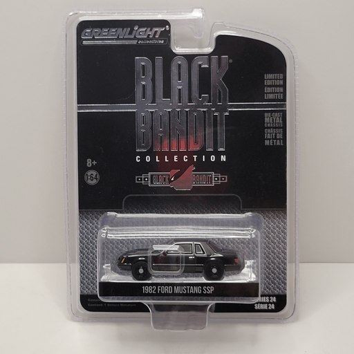 Greenlight - Black Bandit Series 24 - 1982 Ford Mustang SSP 1/64