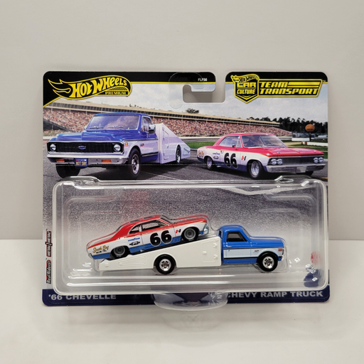 Hot Wheels Team Transport - 66 Chevelle / 72 Chevy Ramp Truck #64