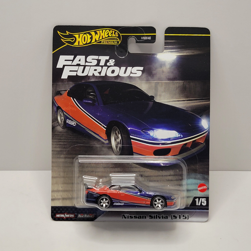 Hot Wheels Premium - Fast & Furious - Nissan Silvia (S15)