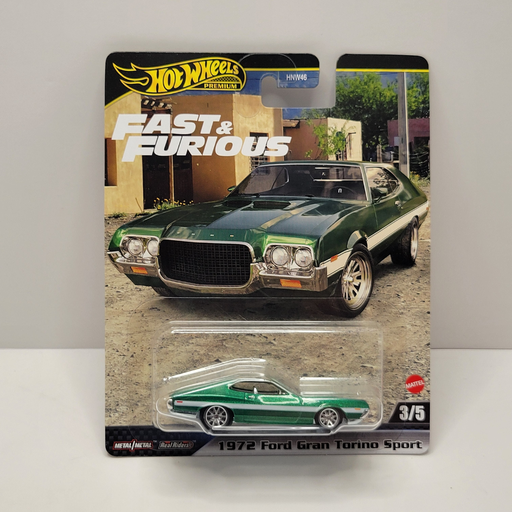 Hot Wheels Premium - Fast & Furious - 1972 Ford Gran Torino Sport