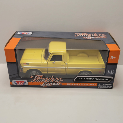 MotorMax Timeless Legends - 1972 Ford F-100 Pickup 1/24