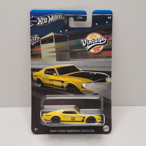 Hot Wheels - Vintage Racing Club - 1969 Ford Mustang Boss 302