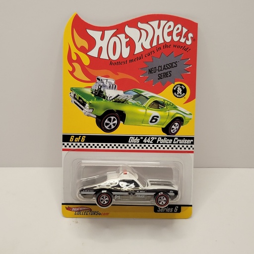 Hot Wheels Red Line Club - Neo-Classics Series 6 - Olds 442 Police Cruiser /11000
