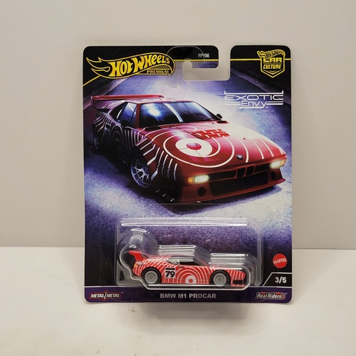 Hot Wheels Premium - Exotic Envy 2024 - BMW M1 Procar