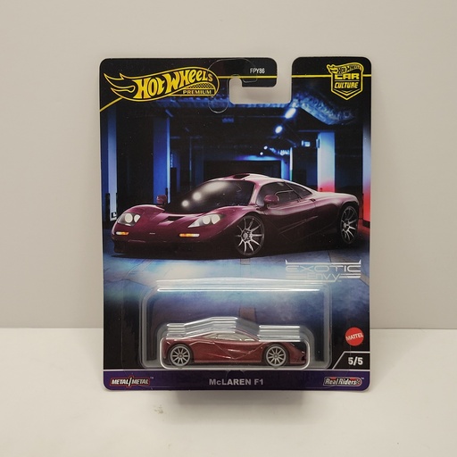 Hot Wheels Premium - Exotic Envy 2024 - McLaren F1
