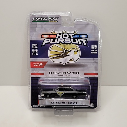Greenlight - Hot Pursuit Series 43 - 1963 Chevrolet Biscane 1/64