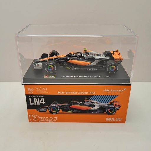 BBurago - Mclaren F1 MCL60 2023 #4 Lando Norris 1/43