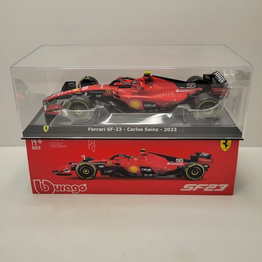 BBurago - Ferrari SF-23 #55 Carlos Sainz 2023 1/24