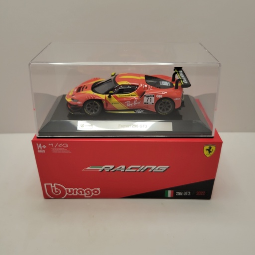 BBurago - Racing - Ferrari 296 GT3 1/43