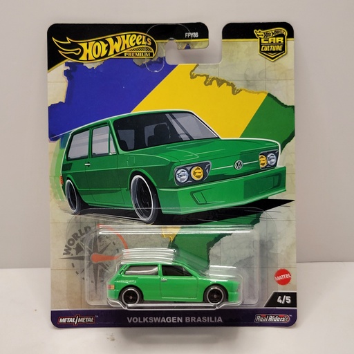 Hot Wheels Premium - World Tour - Volkswagen Brasilia