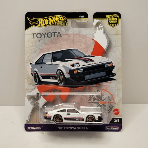 Hot Wheels Premium - World Tour - '82 Toyota Supra
