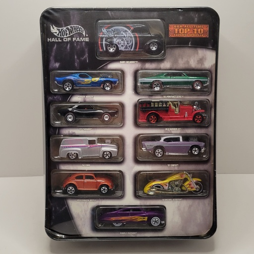 Hot Wheels - Hall Of Fame - Top 10 Favorite Vehicles