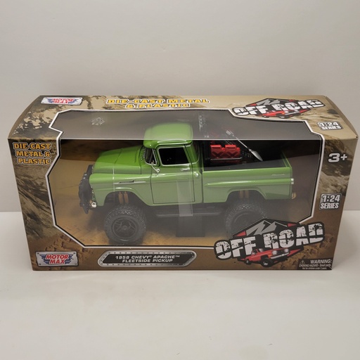 MotorMax - Off Road - 1958 Chevy Apache Fleetside Pickup 1/24