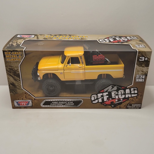 MotorMax - Off Road - 1966 Chevy C10 Fleetside Pickup 1/24